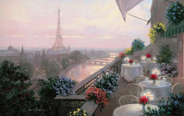París Painting - escenas callejeras en París 45